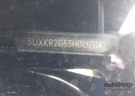 2017 BMW X5 Sdrive35I z USA, uszkodzony, nr VIN 5UXKR2C53H0U21142